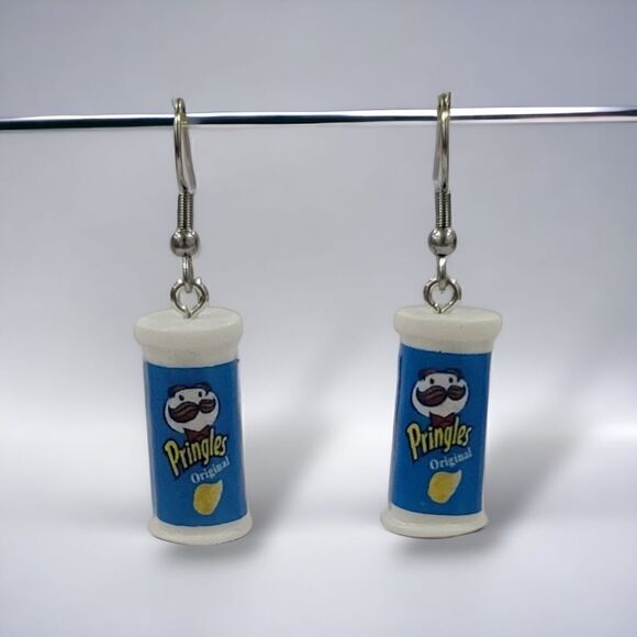 Handmade Jewelry - ✨️Pringles Original Chip Earrings✨️(2-A023-C)-Jewelry for Women